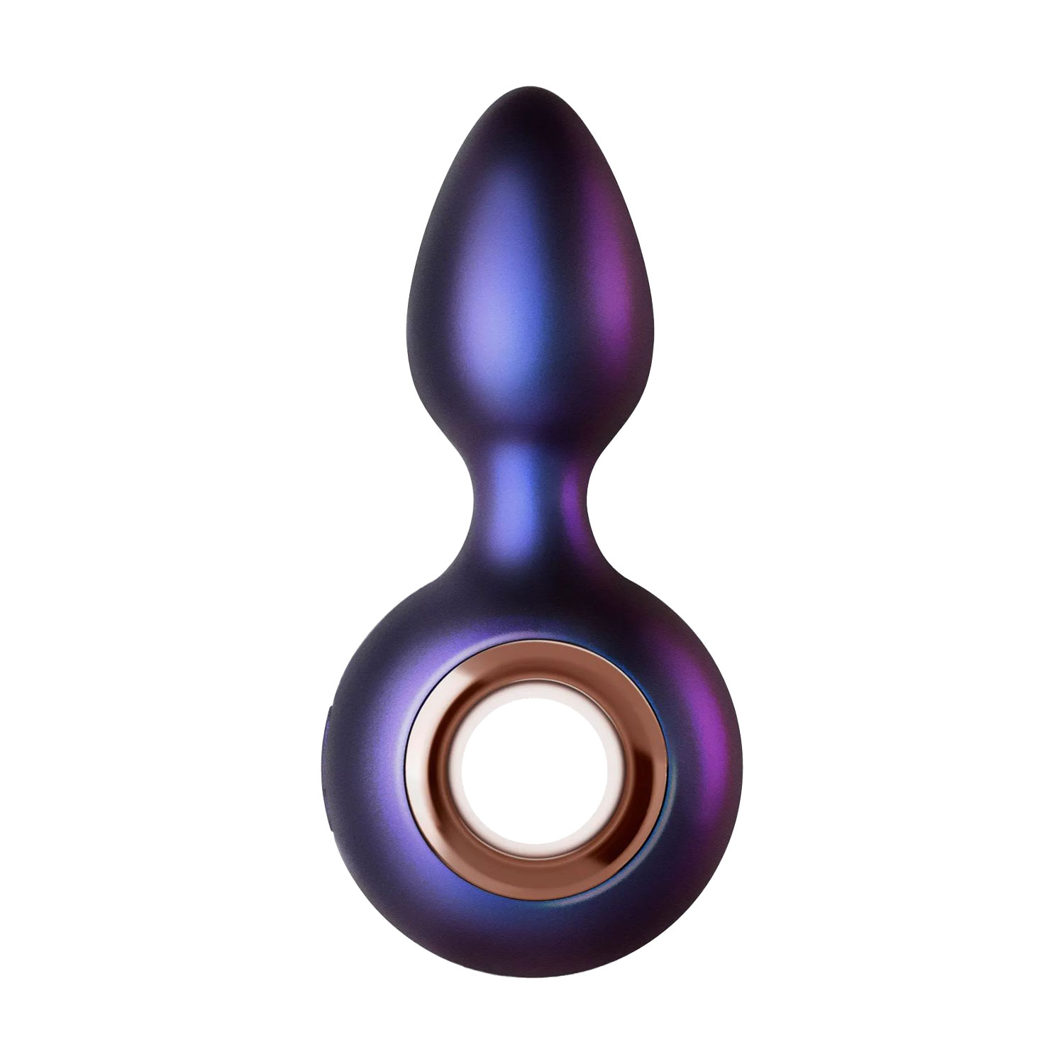 Анальний вібратор Hueman. Deep Space Vibrating Anal Plug фіолетовий, 1 шт